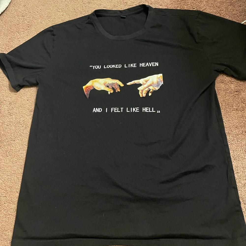 Large shein shirt